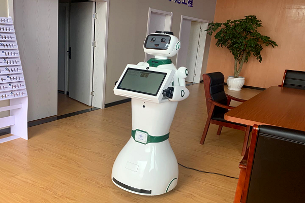 中交二航門(mén)崗機(jī)器人